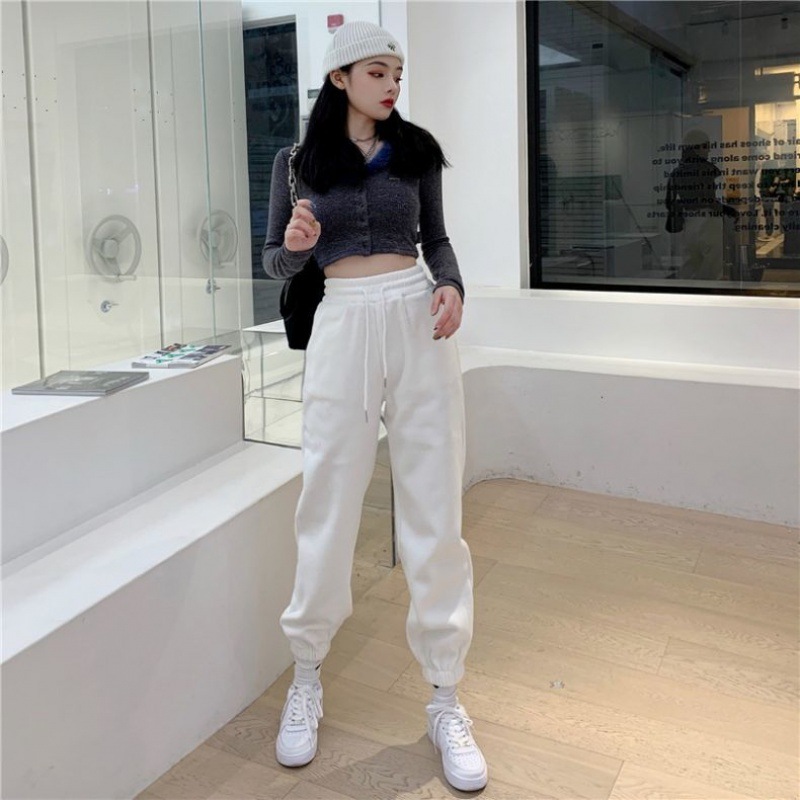 Title 2, Leggings Pants Plush Fashion Show Thin Women