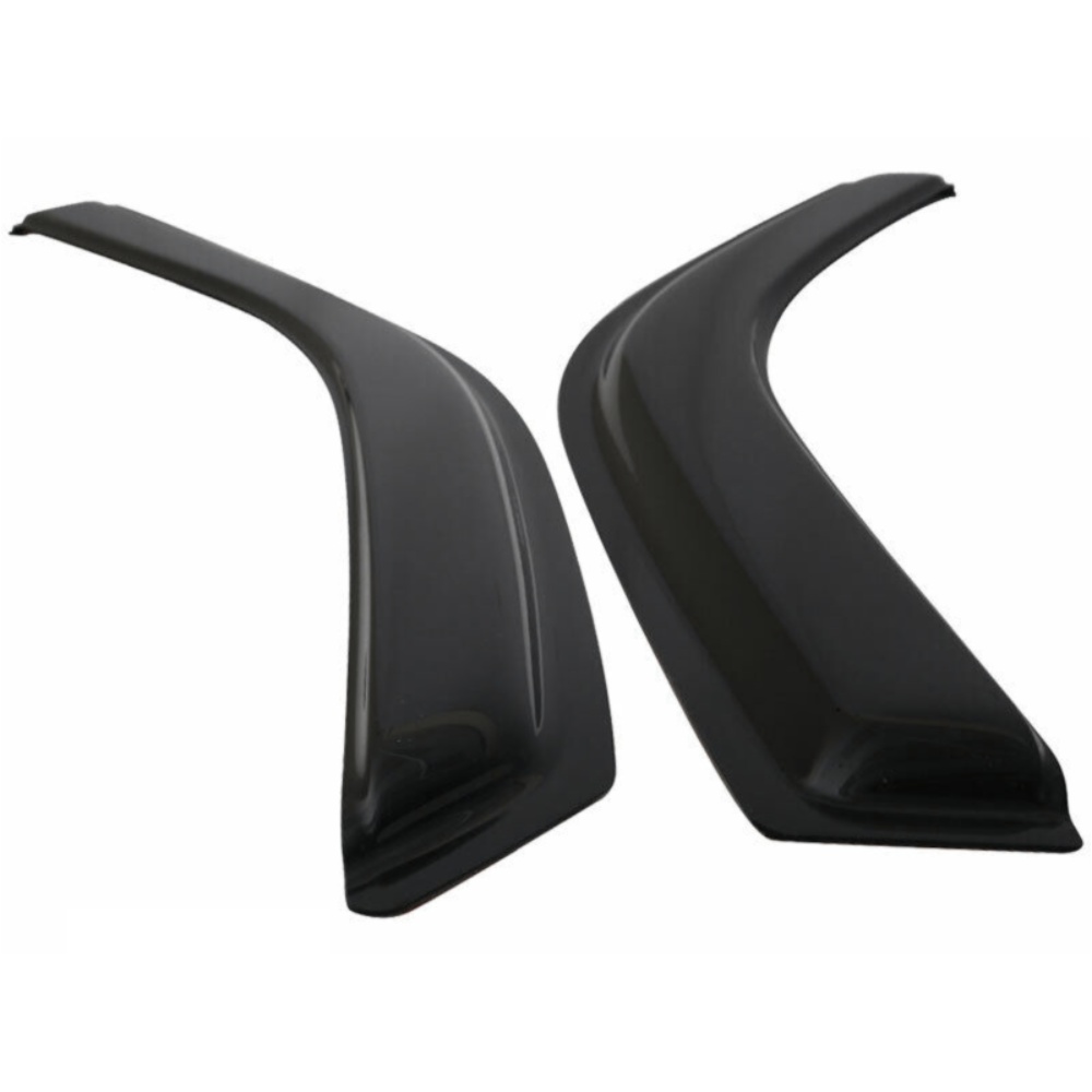 Dodge Ram 1500 Classic Quad Cab acrylic window visor – driver side front installed