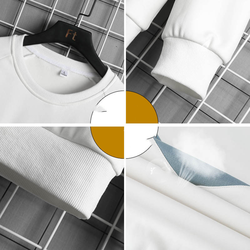 New Men's Sweater Men's Japanese Trend Round Neck Men's Sweater