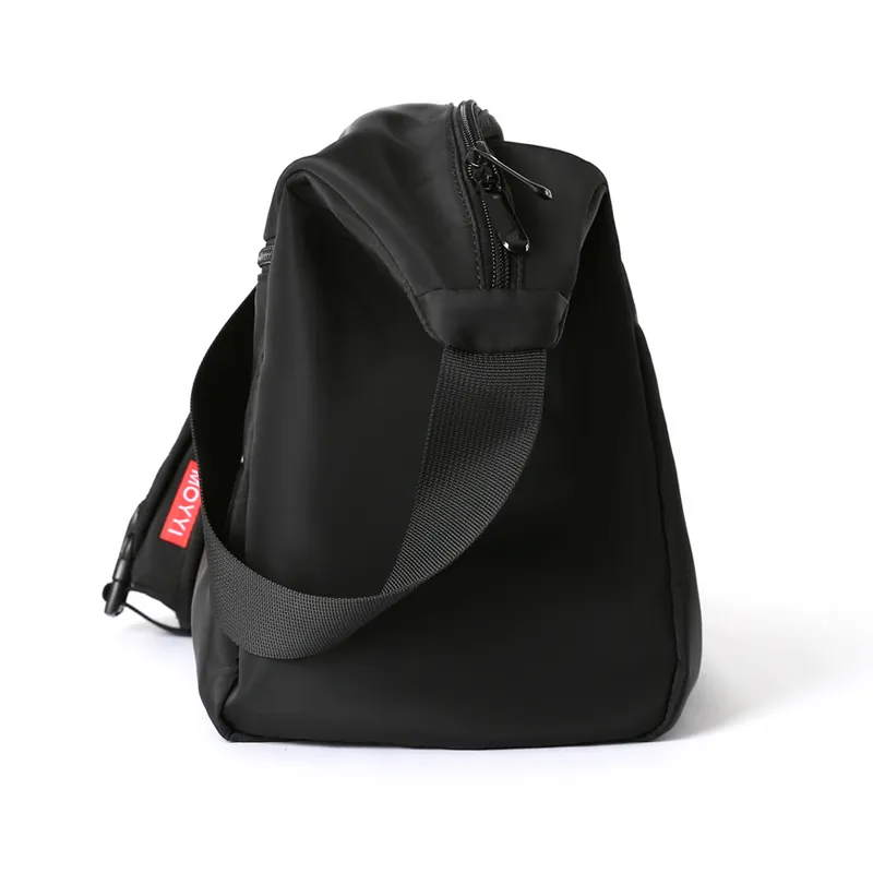 Men's Multi-functional Shoulder Bag - Black