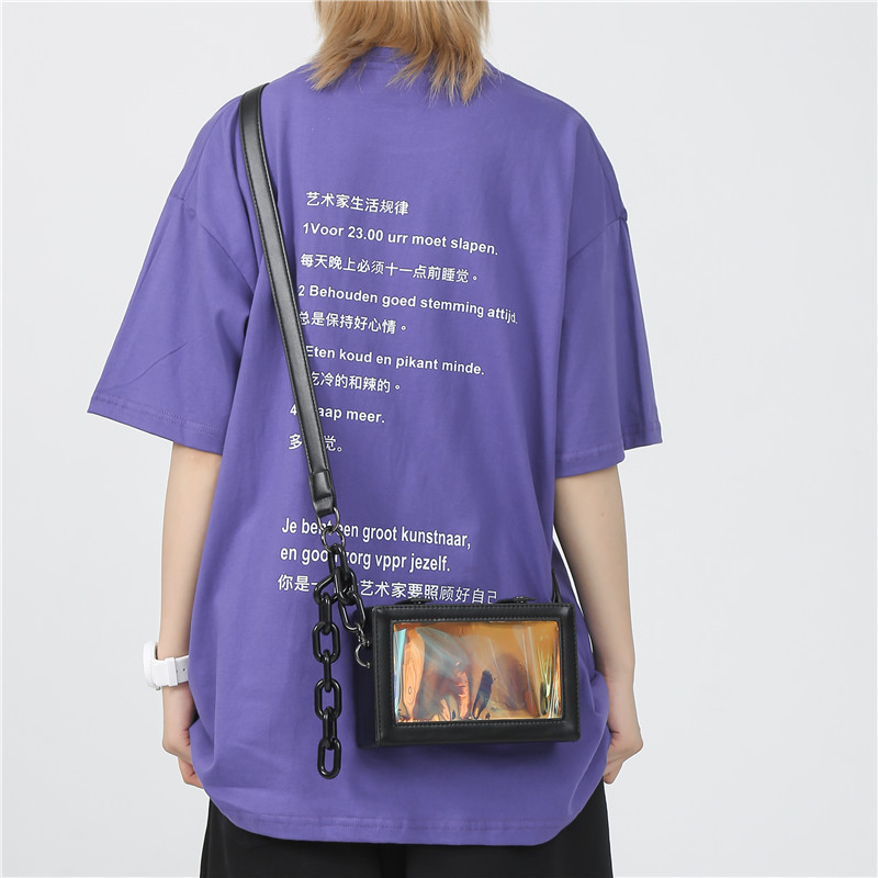 Men's Personality Fashion Box Bag