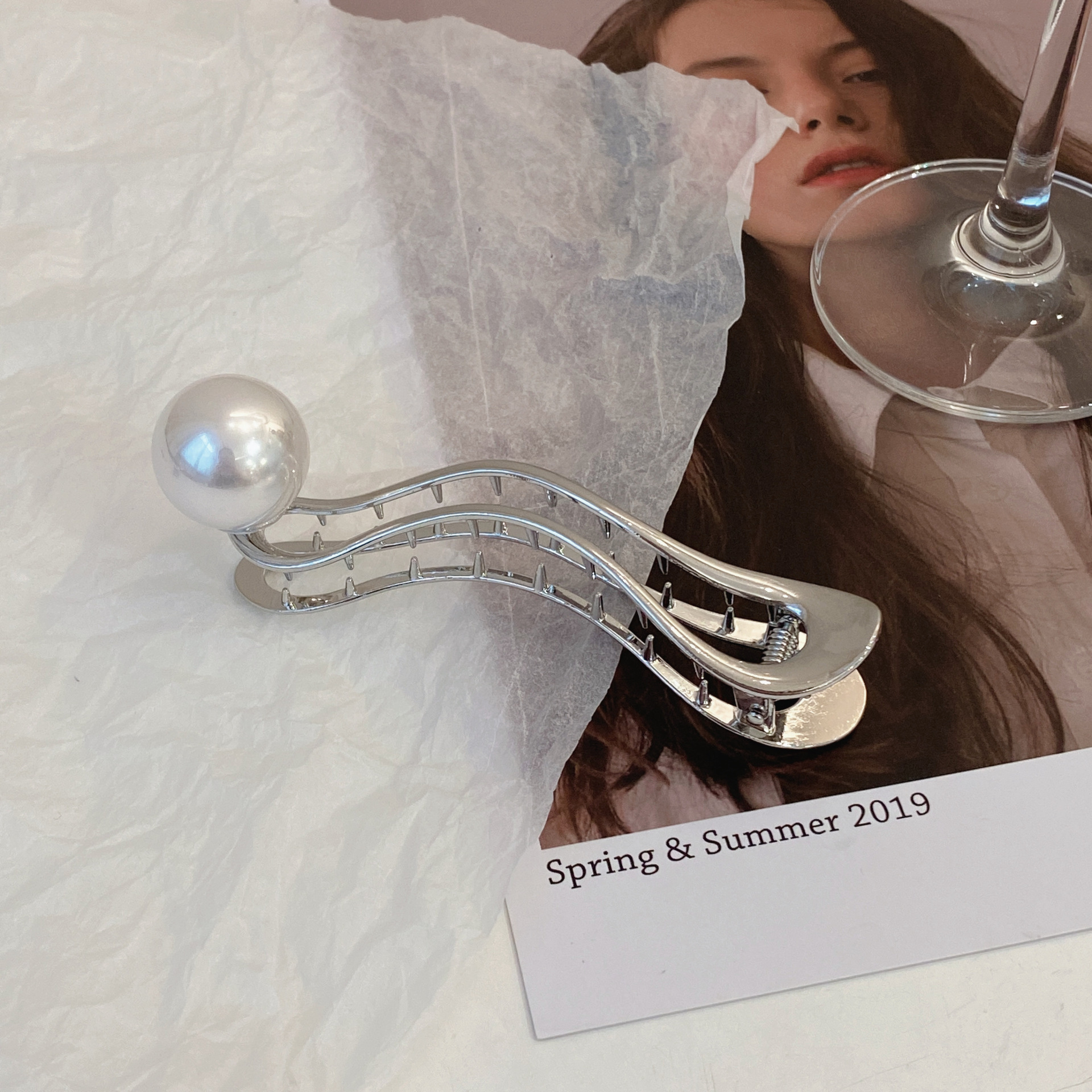 Silver Curved