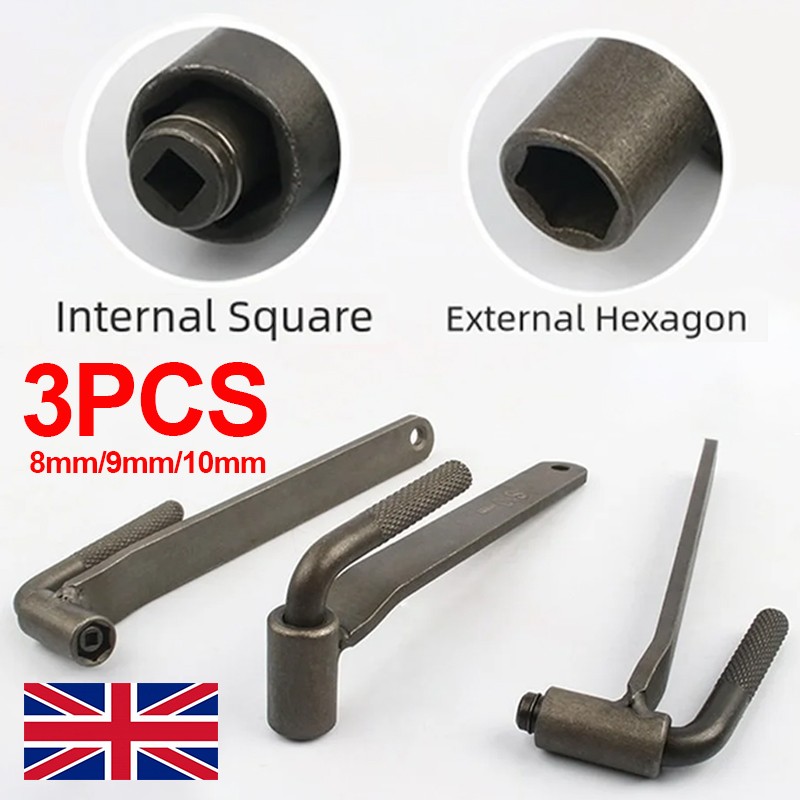 Set Of 3 Universal Motorcycle Valve Tappet Adjustment Tool - 10mm8mm9mm GB — image 2