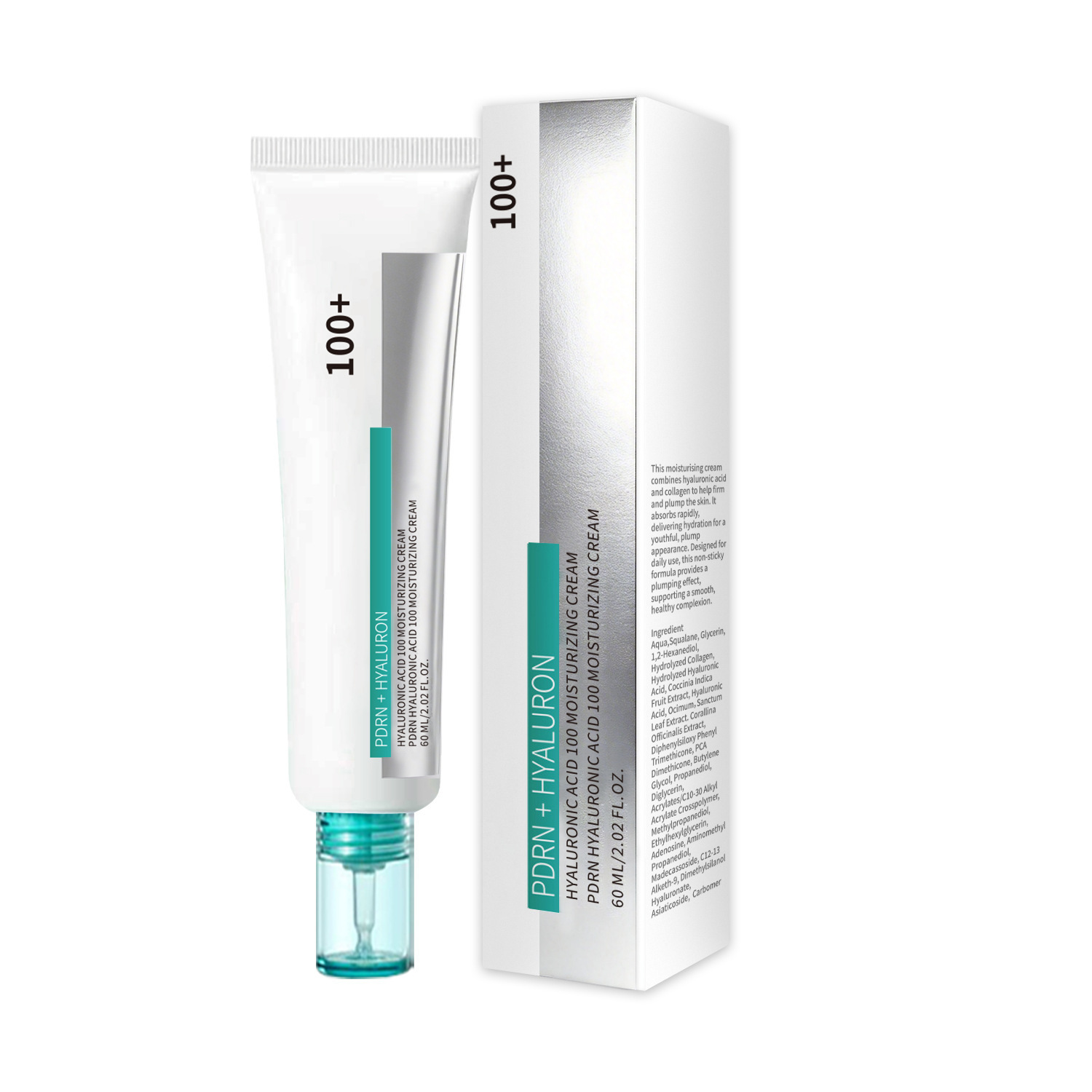 PDRN Hyaluronic Acid Face Cream 60ml-box