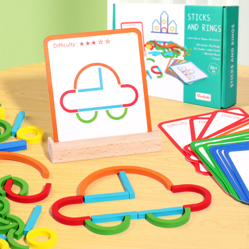Children's Thinking Training And Early Education Wooden - Image 17