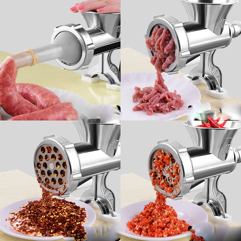 Title 6, Household Simple Manual Grinder Sausage Machine