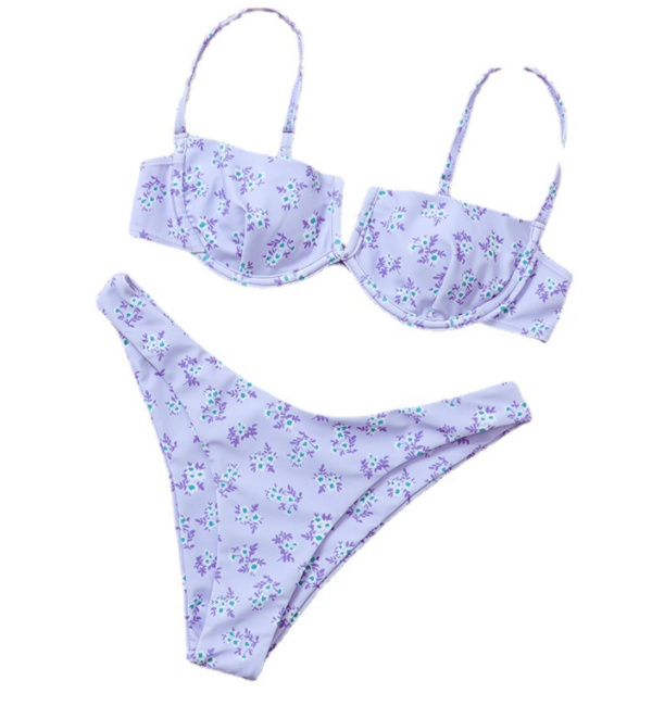 Fragmented Split Swimwear Beach Bikini - Image 3