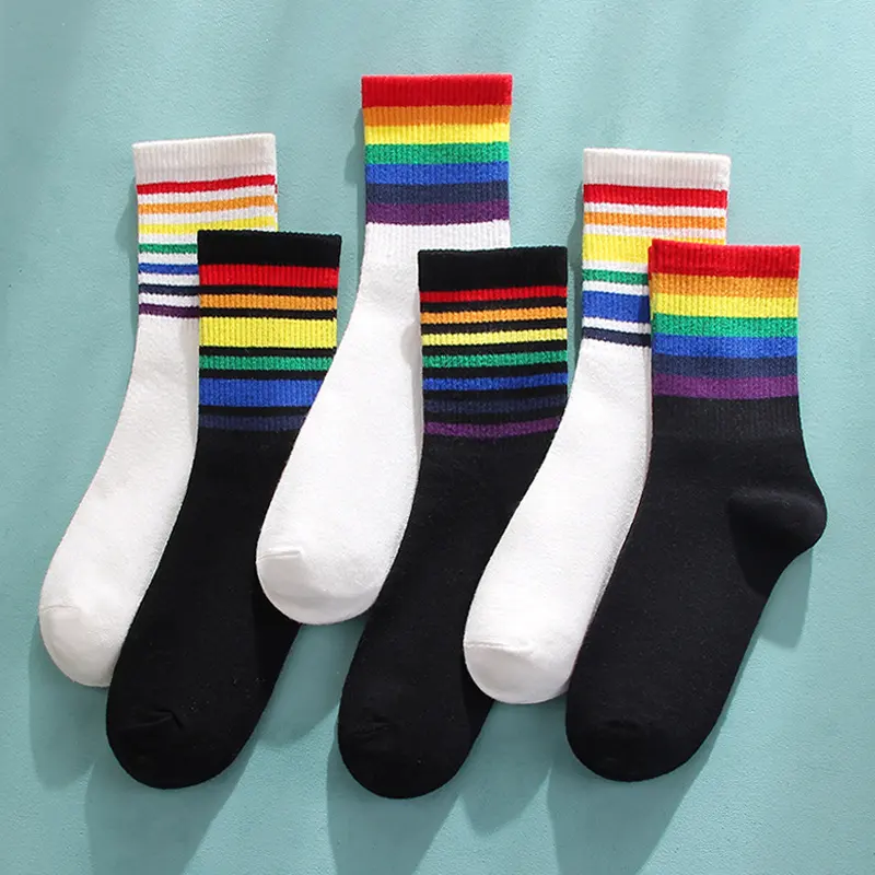 Rainbow Socks Women's Cotton in Tube