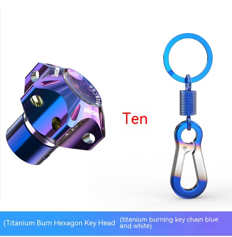 Hexagonal Keychain