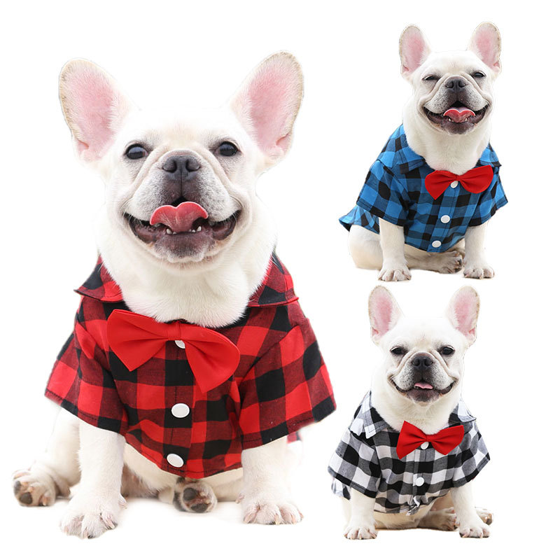 Title 5, Dog Plaid Shirt Suit Wedding Dress Method Fight...