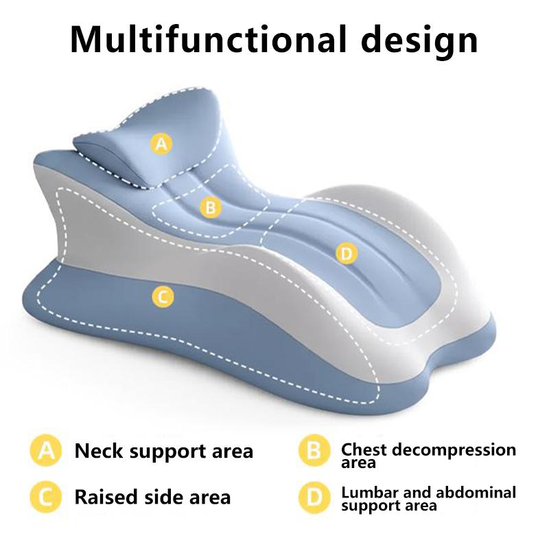 Memory Foam Prone Sleeping Pillow For Relieving Neck Pain And Promoting Deep Sleep. Self-pickup Only.