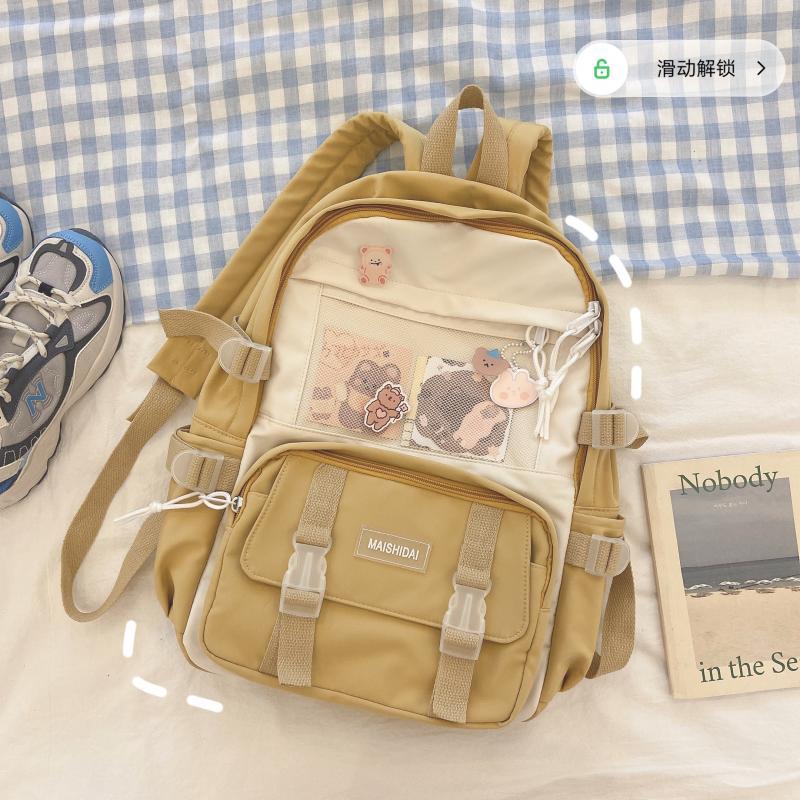 Title 5, Niedlicher Rucksack für Teenager-Highschool-Sch...