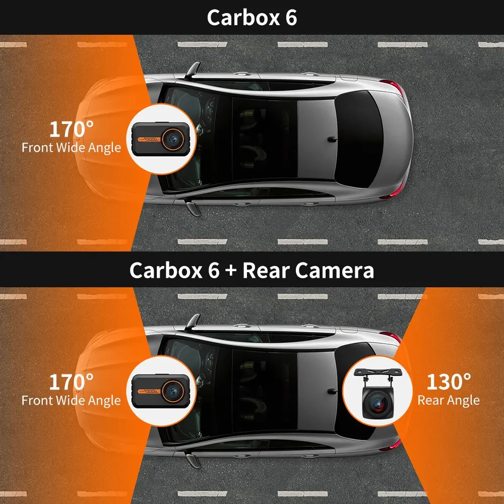 Dash Cam Front And Rear Car Camera