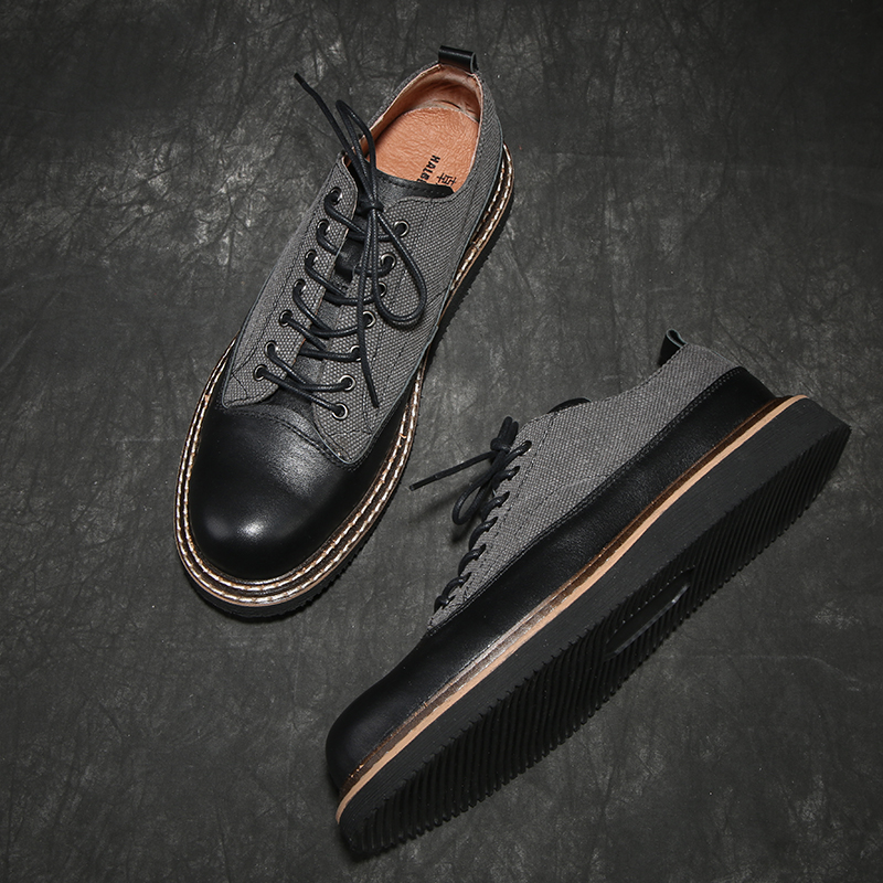 Casual Leather British Style Retro All-match Small Leather Shoes