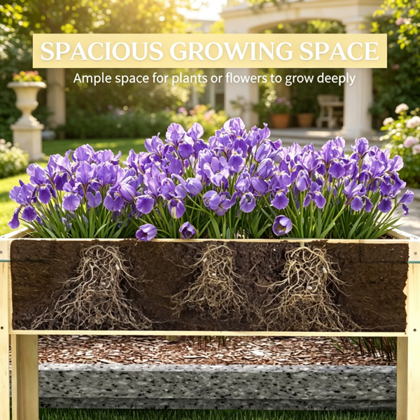 PieceRaised Garden Bed With — foto 2