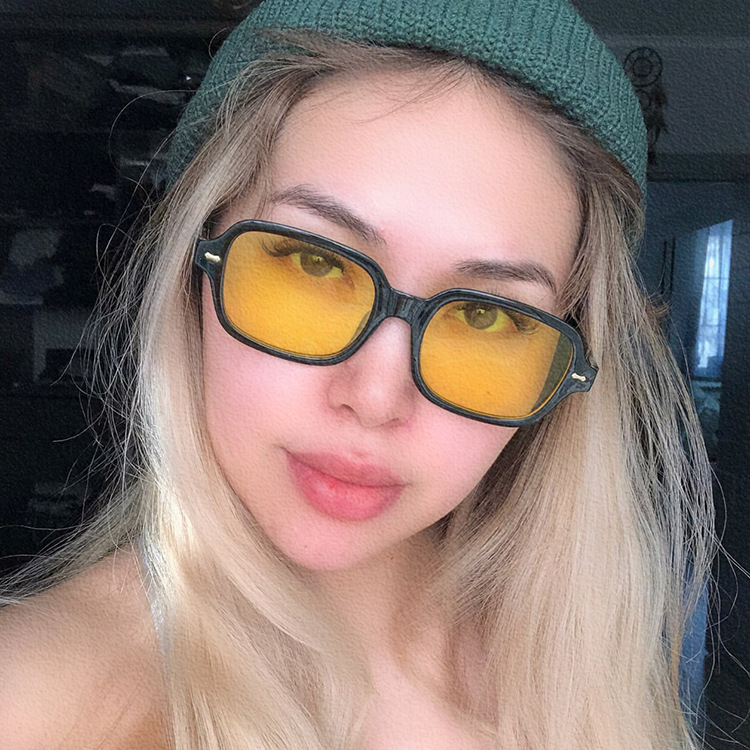 Trendy Personalized Sunglasses Wild Retro Trendy Sunglasses - Image 4