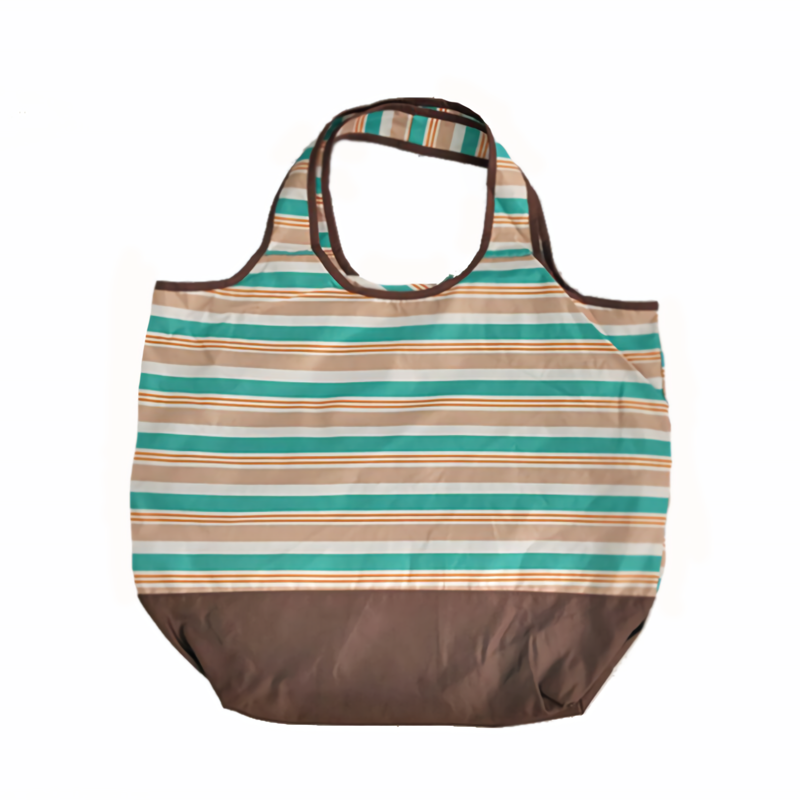 AT FIRST Reusable Eco-Friendly Shopping Bag Protable Foldable Storage Bag 2Sizes AFW551-stripe-700040