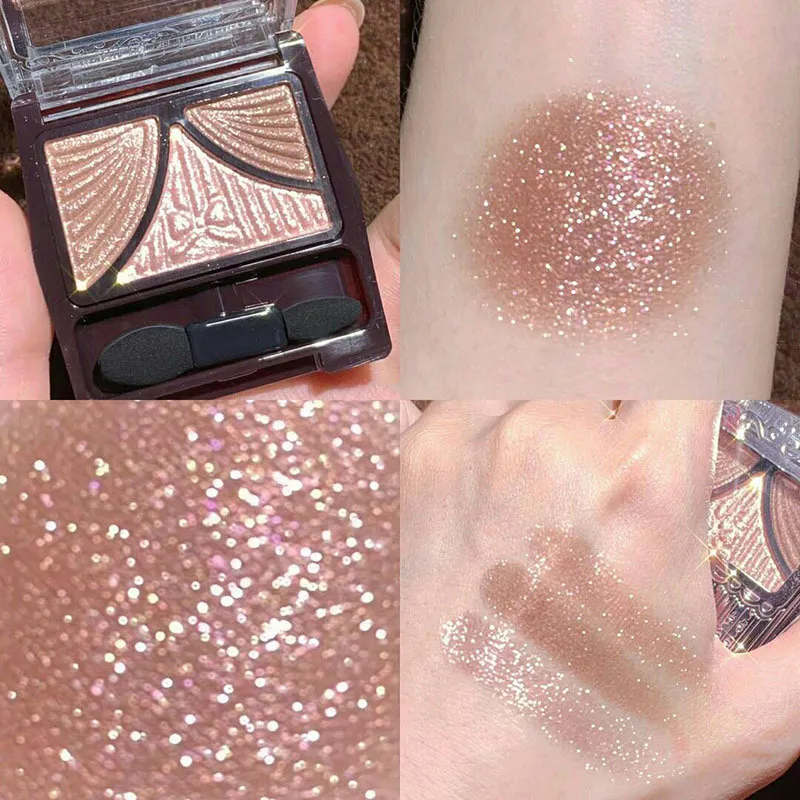 Pearlescent Matte Bow 3-colour Eyeshadow Palette - Strawberry Cocoa