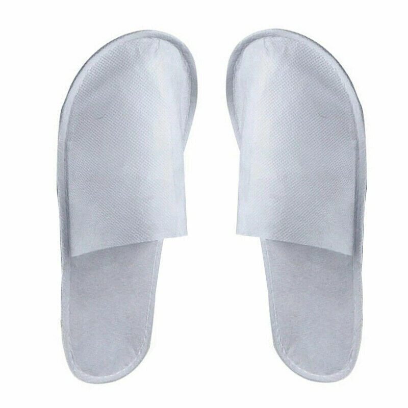 50 pairs spa hotel guest slippers toe towelling disposable