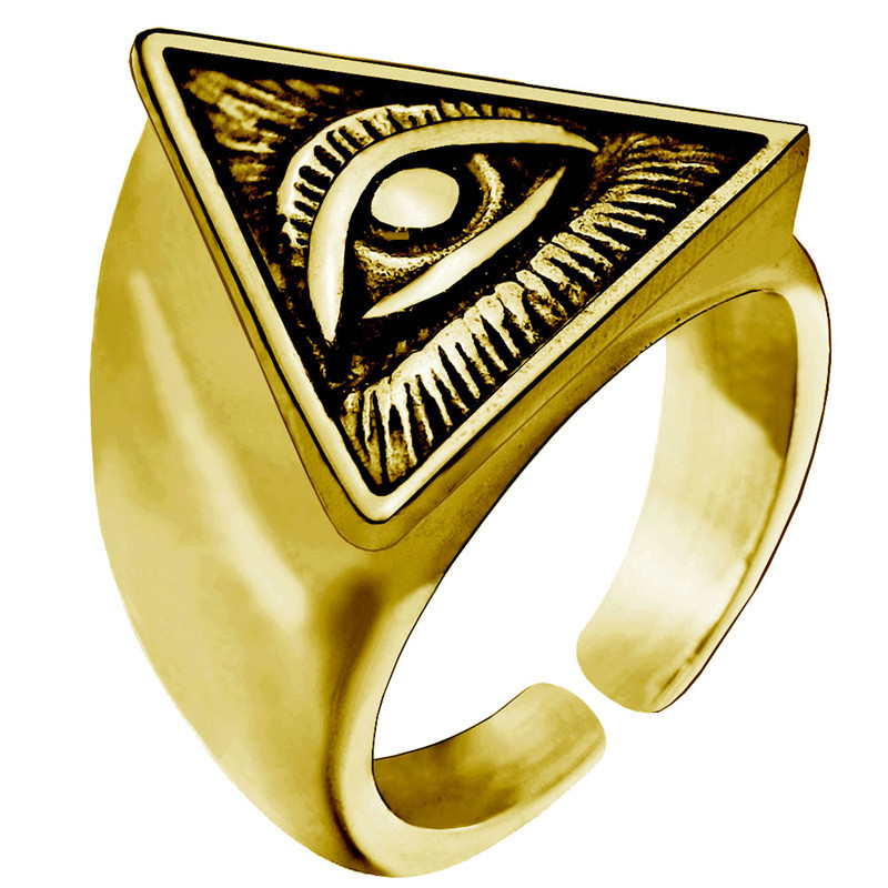 Title 2, Gods Eye Ring Heren Punk Persoonlijkheid Verst...