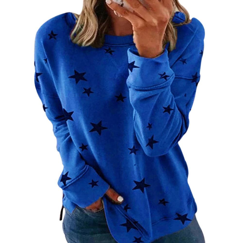 Title 10, Ladies Printed Long Sleeve Sweatshirt