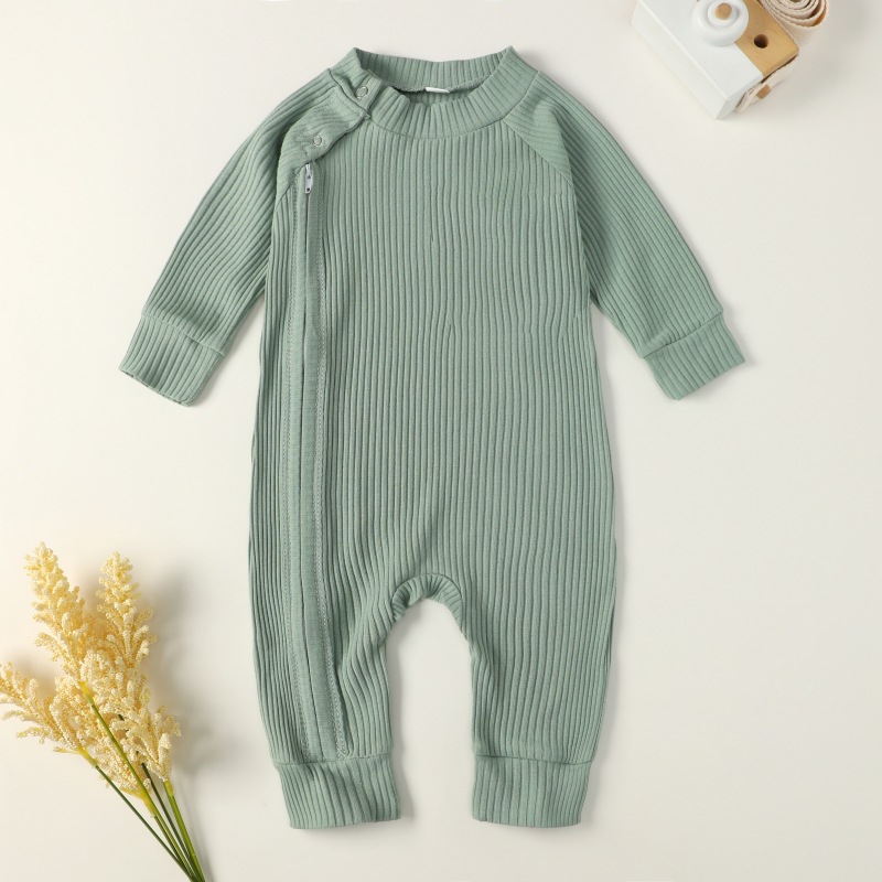 Fashionable Zipper Pit Strip Jumpsuit