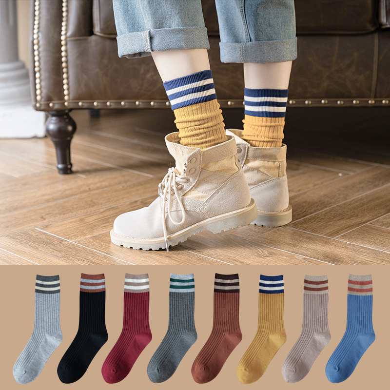 Title 6, Cotton and velvet thick high-top socks