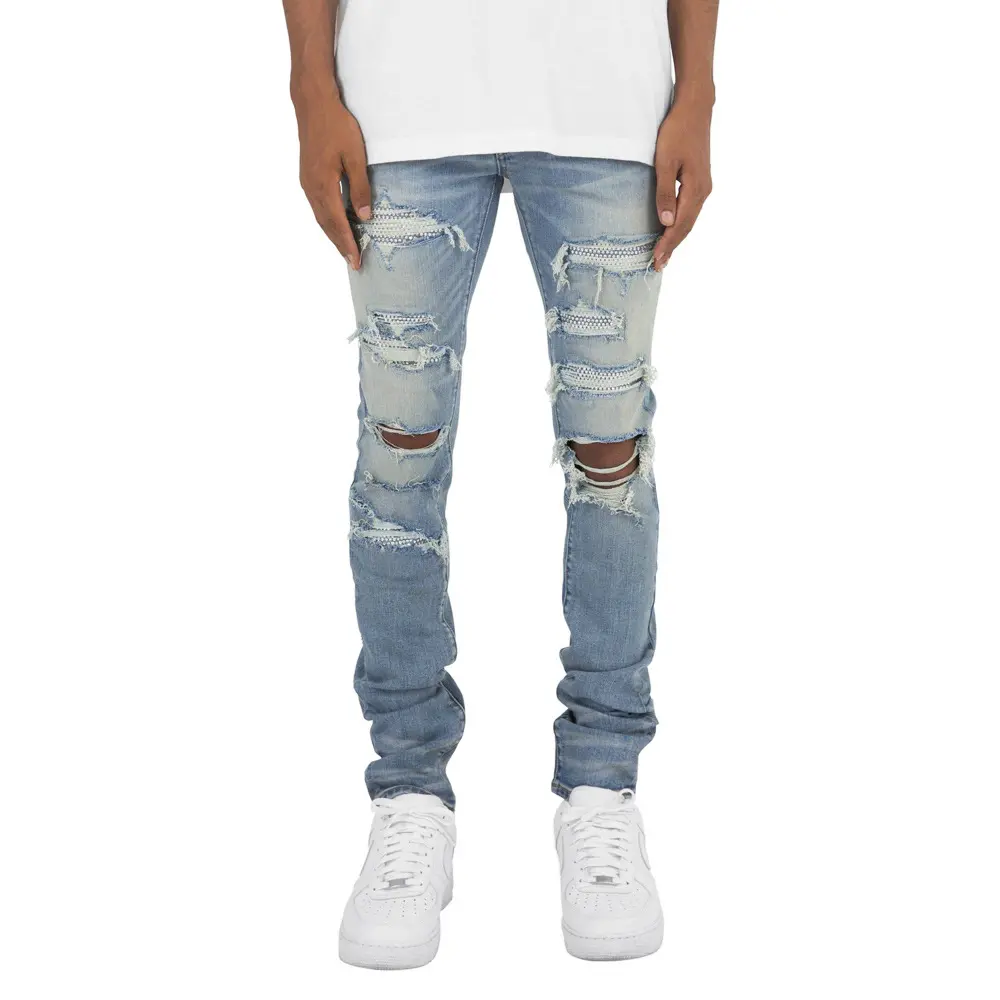Fashion Personality Slim Stretch Jeans for Men