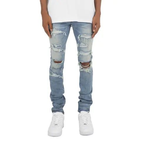 Fashion Personality Slim Stretch Jeans for Men
