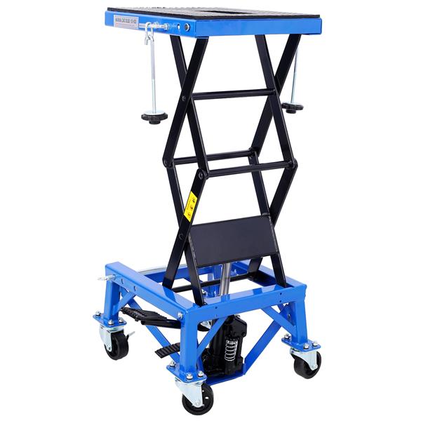 300 Pound Hydraulic Motorcycle Scissor Jack Lifting Foot Wheel Suitable For Small Off-road Vehicles, Blue, Prohibited PlatformTemu 300 Pound Hydraulic Motorcycle Scissor Jack Lifting Foot Wheel Suitable For Small Off-road Vehicles, Blue, Prohibited PlatformTemu