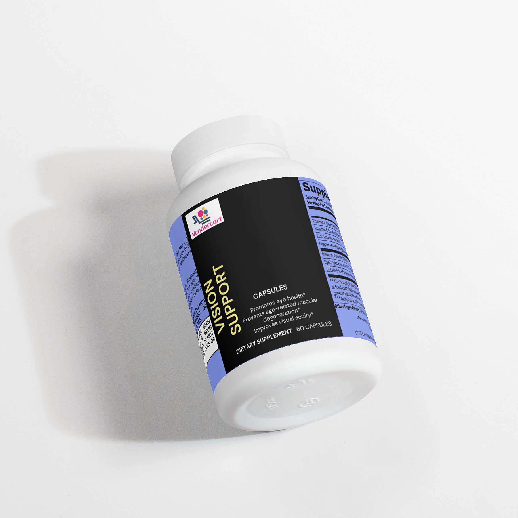 Vendercart Vision Support Supplement Eye Health, Visual Clarity, And Night Vision Boost - Image 3