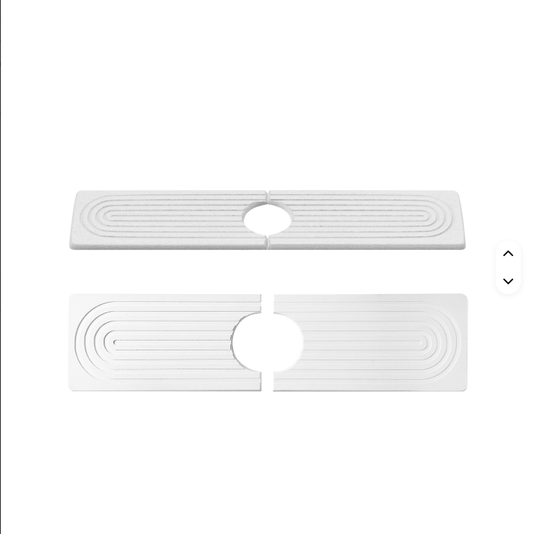 Diatomaceous Earth Sink Tray Stone Home Sink Caddy Kitchen Instant Dry Sink Organizer White - Shop at LoveMi