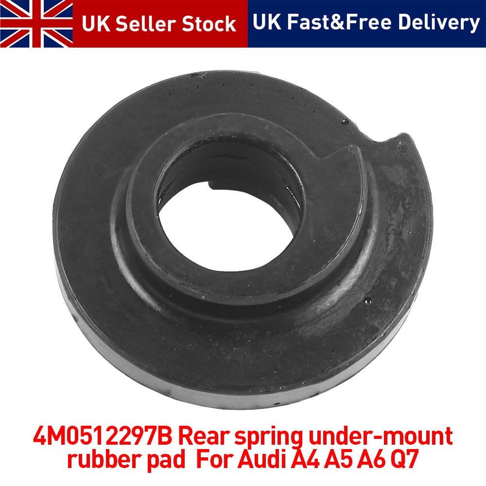 For A UDI A4 A5 A6 A7 Q7 Q8 REAR SPRING LOWER RUBBER SUPPORT 4M0512297B — image 7