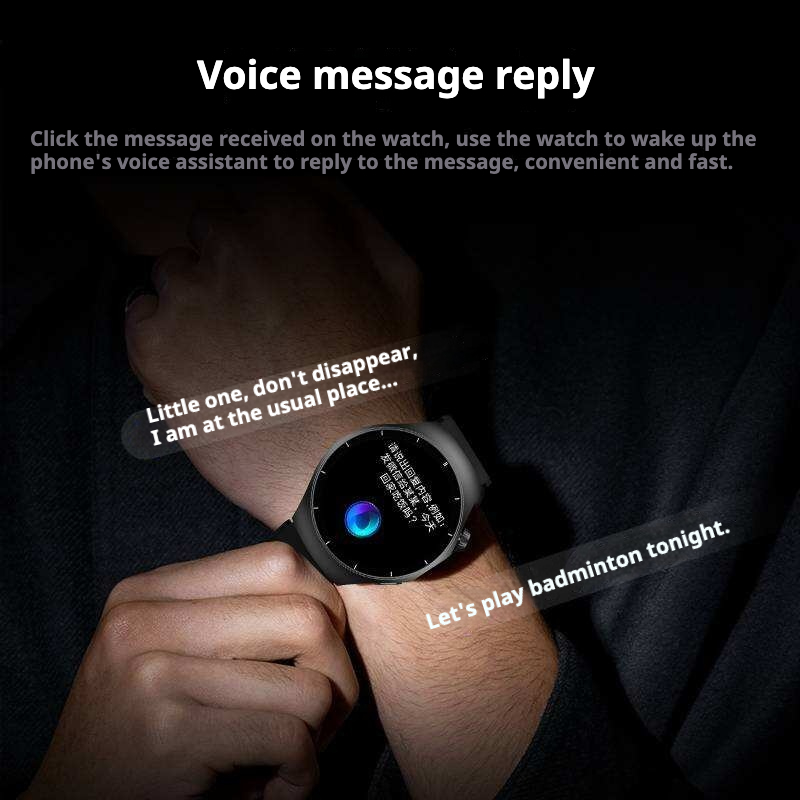 KP-S103 Smartwatch Bluetooth Calling Sports Outdoor Use Waterproof Health Monitoring Blood Oxygen Blood Pressure Ultra Long Battery Life Cross Border Model 4