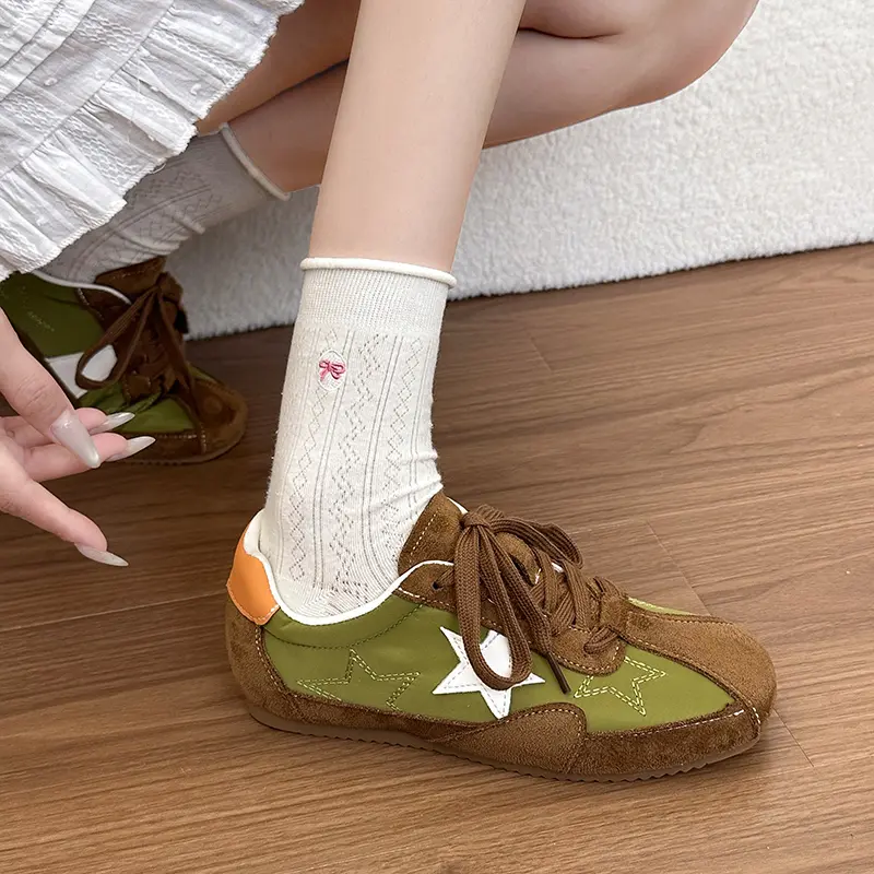 Women's 2026 New Vintage Comfortable Trainer Shoes, Ultra Soft Sole Minimalist German Trainers, Fashion Ballet Casual Daily Flats For Summer