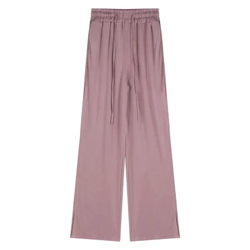 Floor Mopping All-match High Waist Slim Wide Leg Pants