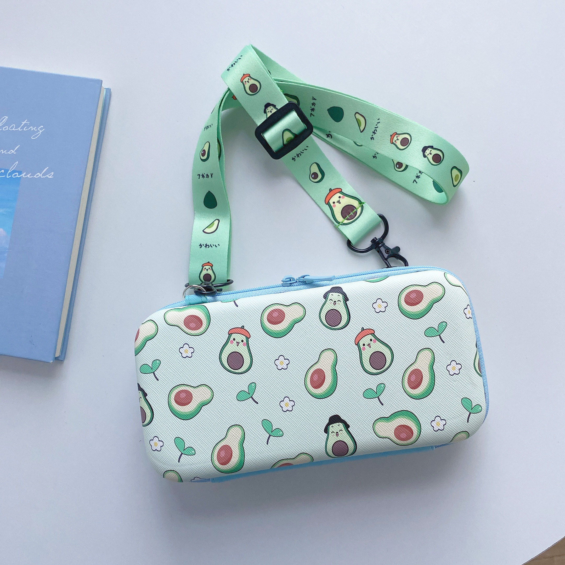 Inclined Span Lanyard Storage Bag Green - Shop at LoveMi