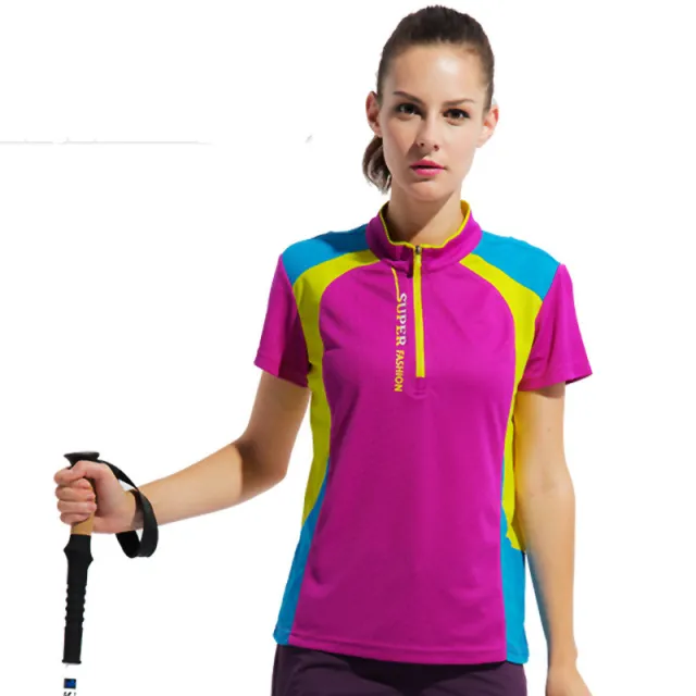 Quick drying Clothes Autumn Couple Round Neck Quick drying Clothes Female Fuchsia - Shop at LoveMi