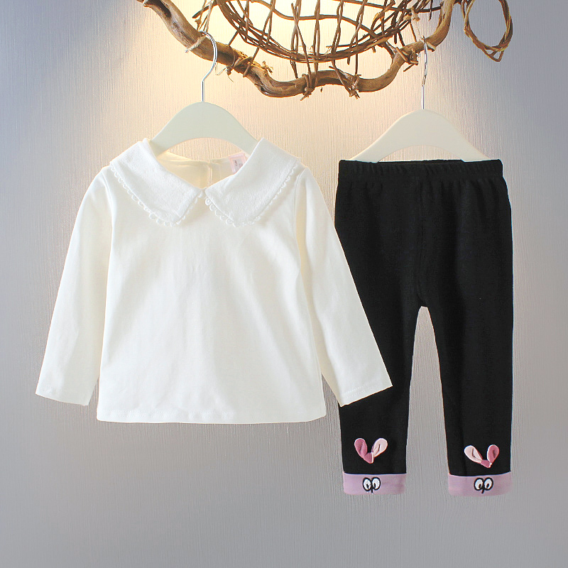Three-piece Suit For Girls, Western Style Autumn Infant Clothes