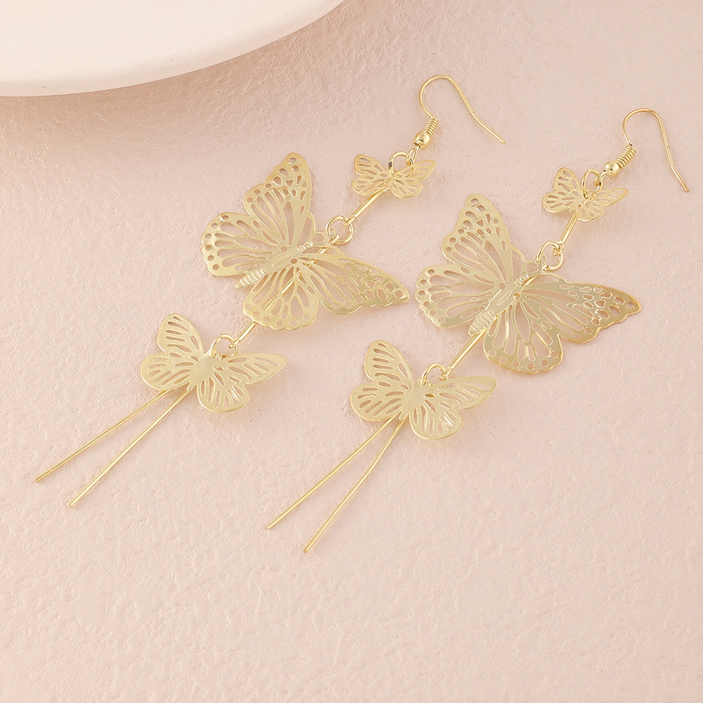 Fashion Metal Irregular Pop Earrings