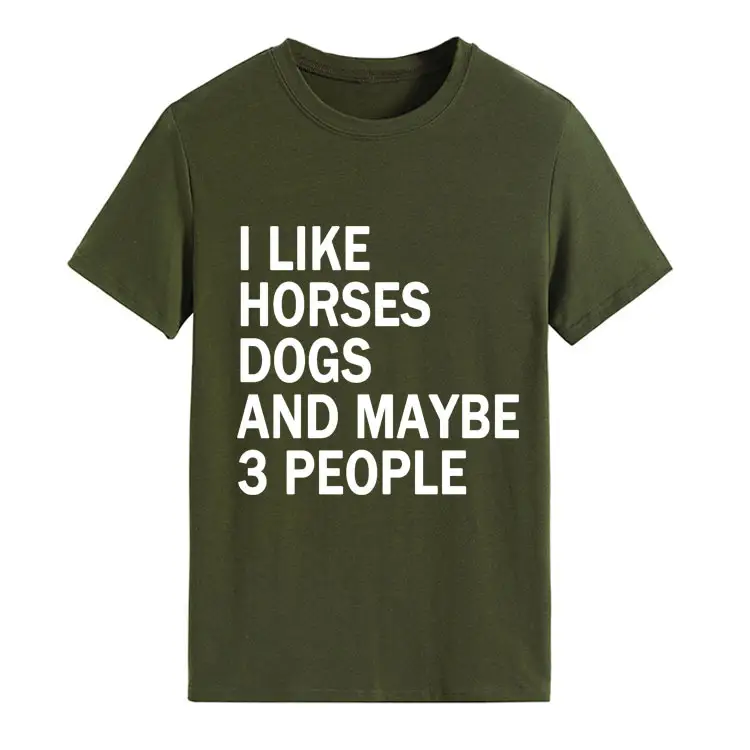 Loose Letter Round Neck Short Sleeve T-shirt