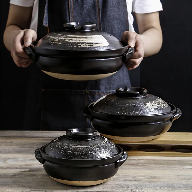 Stew Pot Soup Household Ceramic Gas Clay