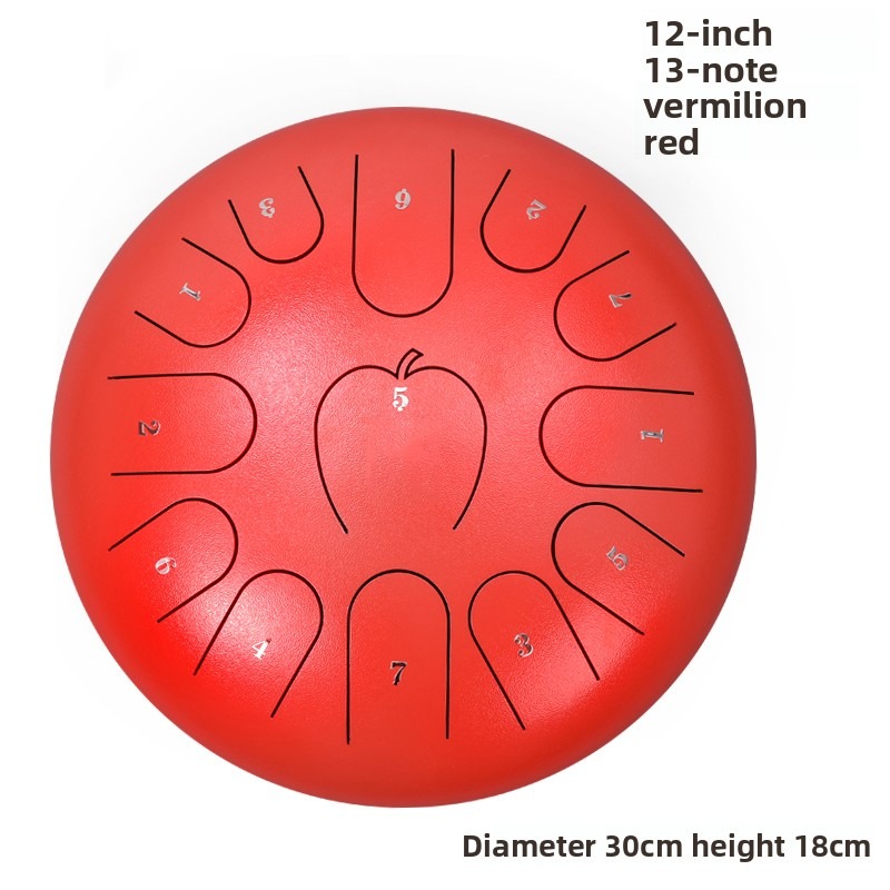 Steel Tongue Drum12 Inch13 Note A Pple Style