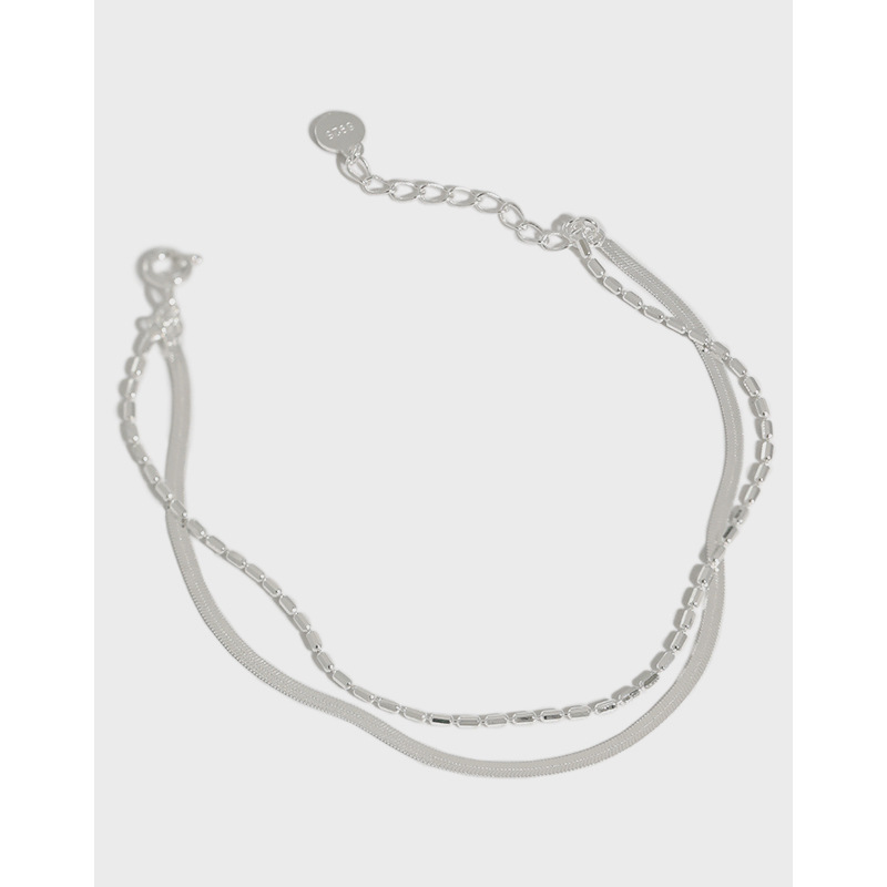 Title 1, S925 Sterling Silver Personality Ladies Bracele...