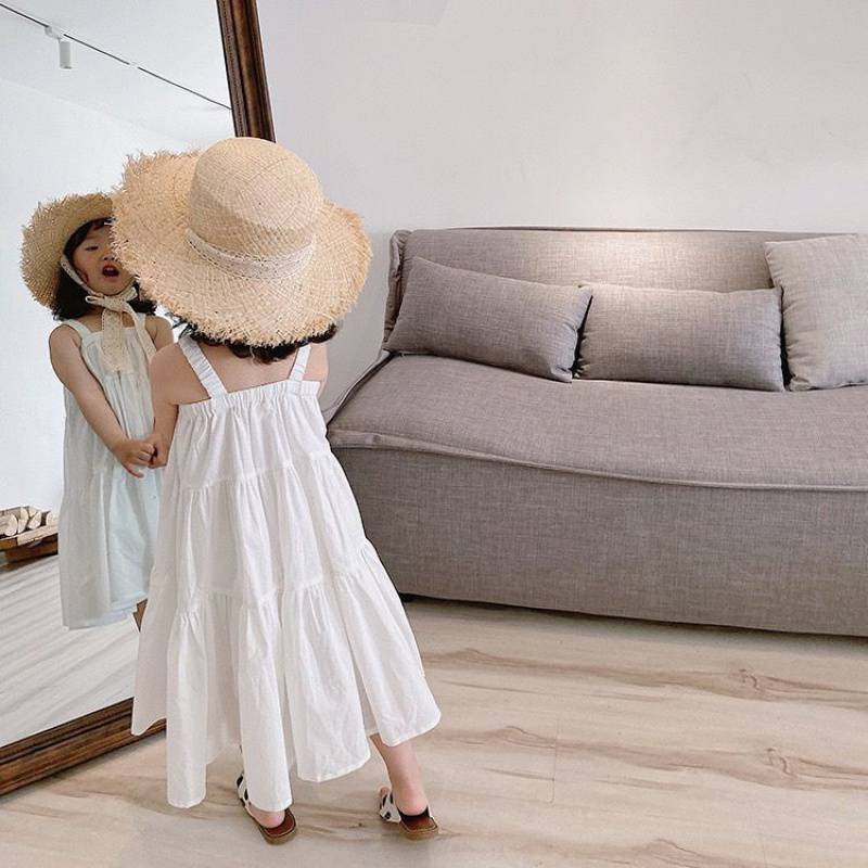 Children's Suspender Women's Seaside Skirt