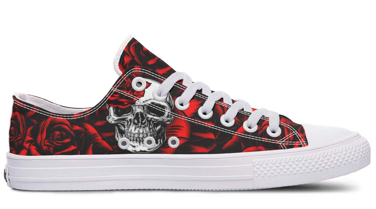 Fashion Print Couple Low-Top Canvas Shoes