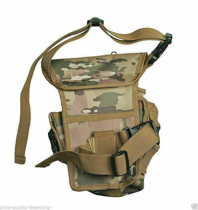 Metal Detecting Detector Accessory Standard Heavy Duty Camo Finds Pouch Bag NEW — image 5