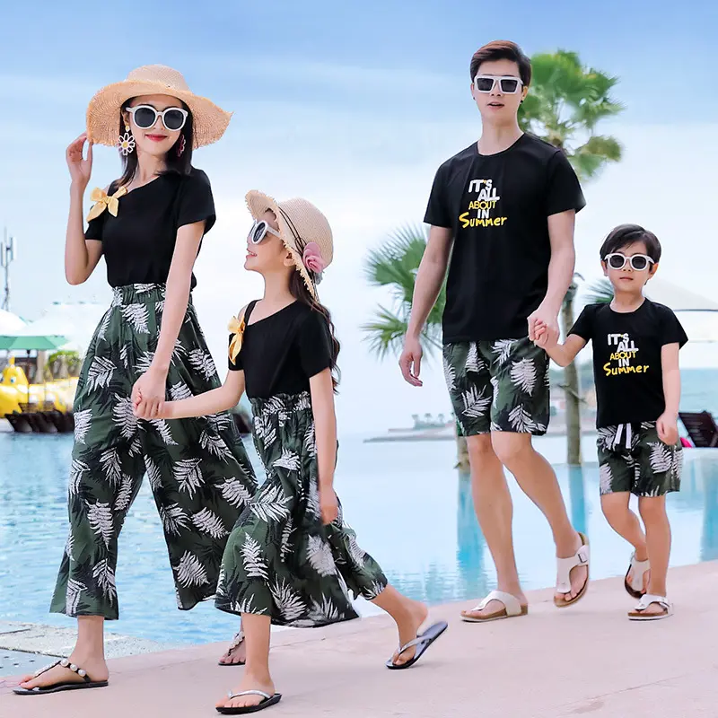 A Family Of Three Or Four Suits