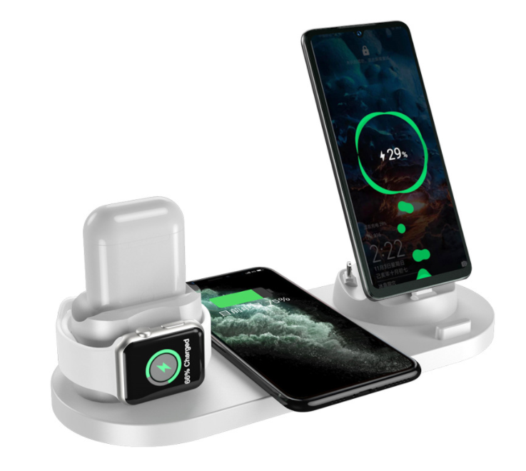 Chargeur Sans Fil pour IPhone Chargeur Rapide pour Téléphone Chargeur Rapide pour Téléphone W - Photo 10 sur 10