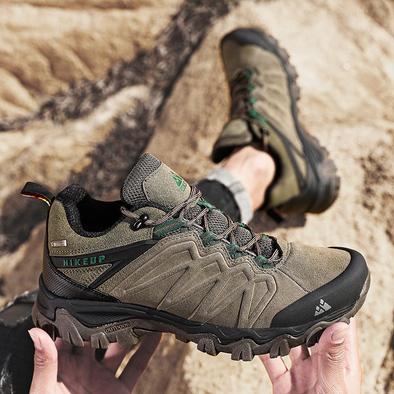 Fashion Thick Bottom Men's Outdoor Hiking Shoes